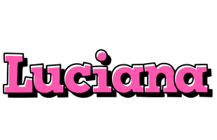 Luciana girlish logo