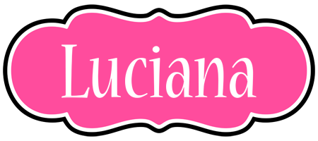 Luciana invitation logo