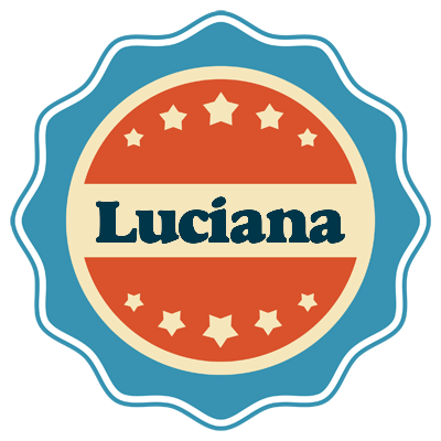 Luciana labels logo
