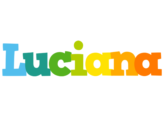 Luciana rainbows logo
