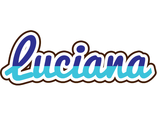 Luciana raining logo