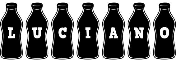 Luciano bottle logo