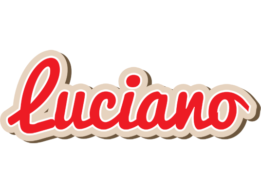 Luciano chocolate logo