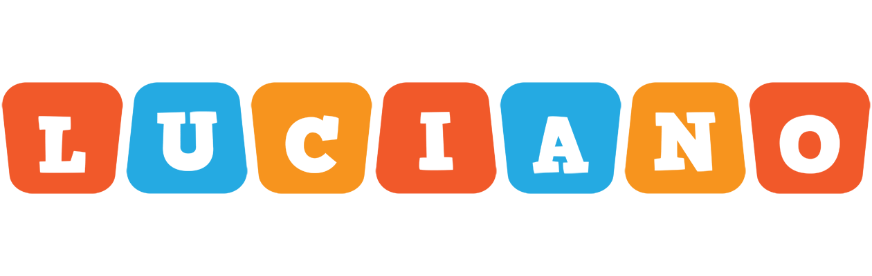 Luciano comics logo