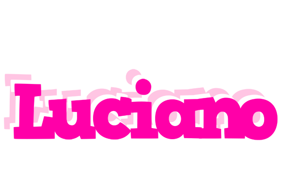 Luciano dancing logo
