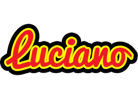 Luciano fireman logo