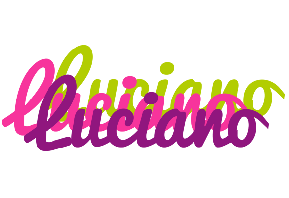 Luciano flowers logo