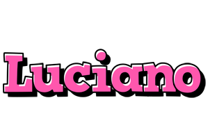 Luciano girlish logo