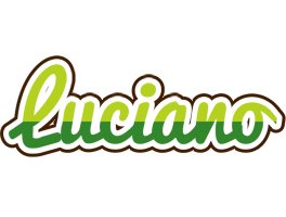 Luciano golfing logo
