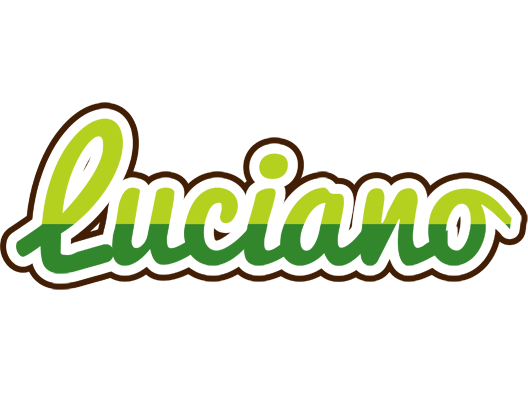 Luciano golfing logo