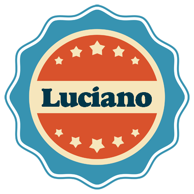 Luciano labels logo