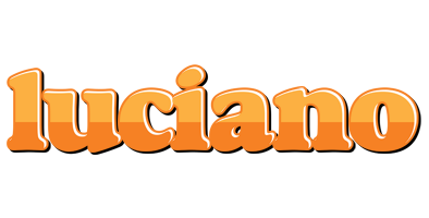 Luciano orange logo