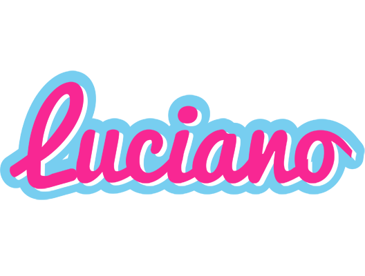 Luciano popstar logo