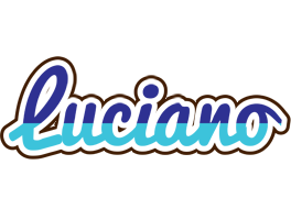 Luciano raining logo