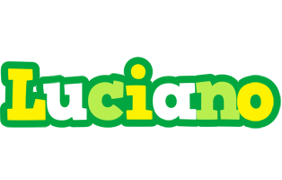 Luciano soccer logo