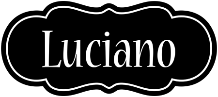 Luciano welcome logo