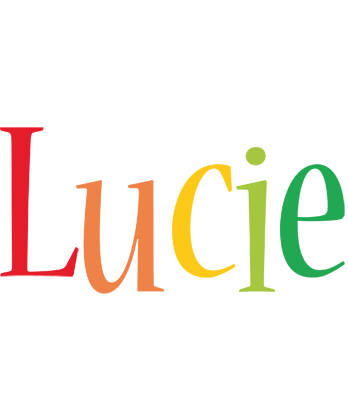 Lucie birthday logo