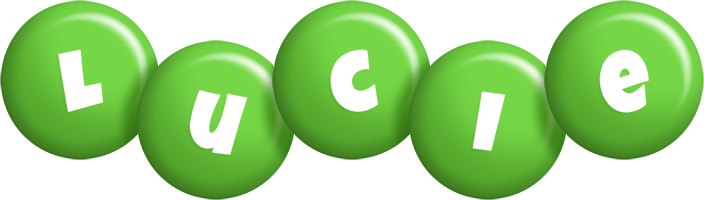 Lucie candy-green logo