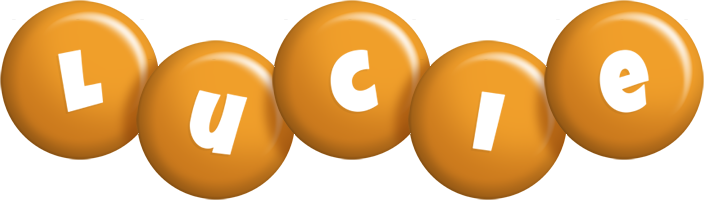 Lucie candy-orange logo