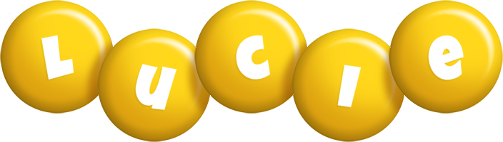 Lucie candy-yellow logo