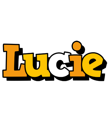 Lucie cartoon logo