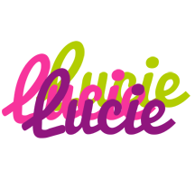Lucie flowers logo
