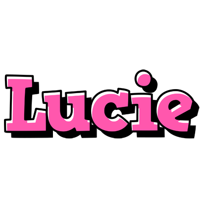 Lucie girlish logo