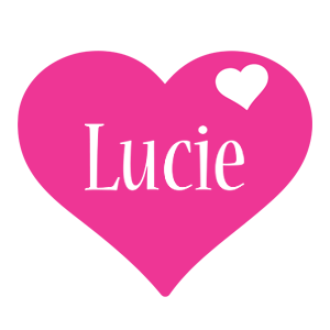 Lucie love-heart logo