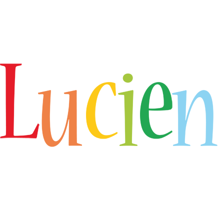 Lucien birthday logo