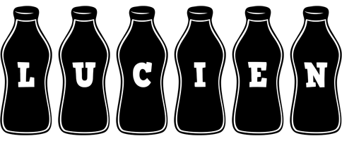 Lucien bottle logo