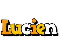 Lucien cartoon logo