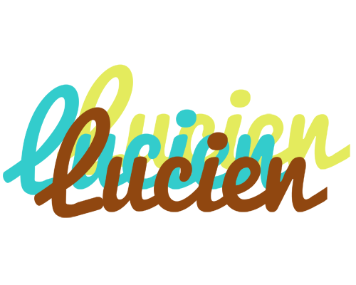 Lucien cupcake logo