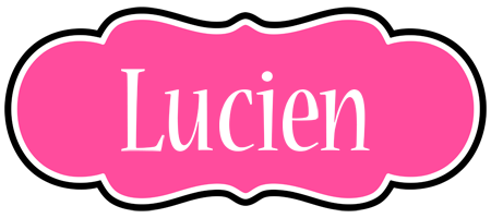 Lucien invitation logo