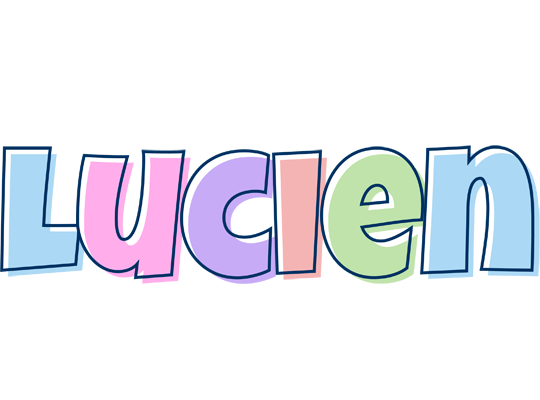Lucien pastel logo
