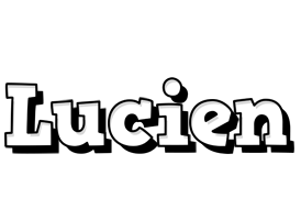 Lucien snowing logo