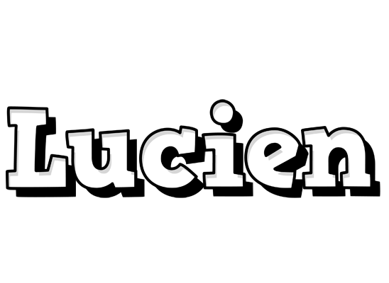 Lucien snowing logo