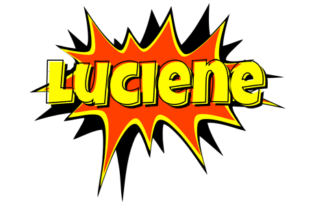 Luciene bazinga logo