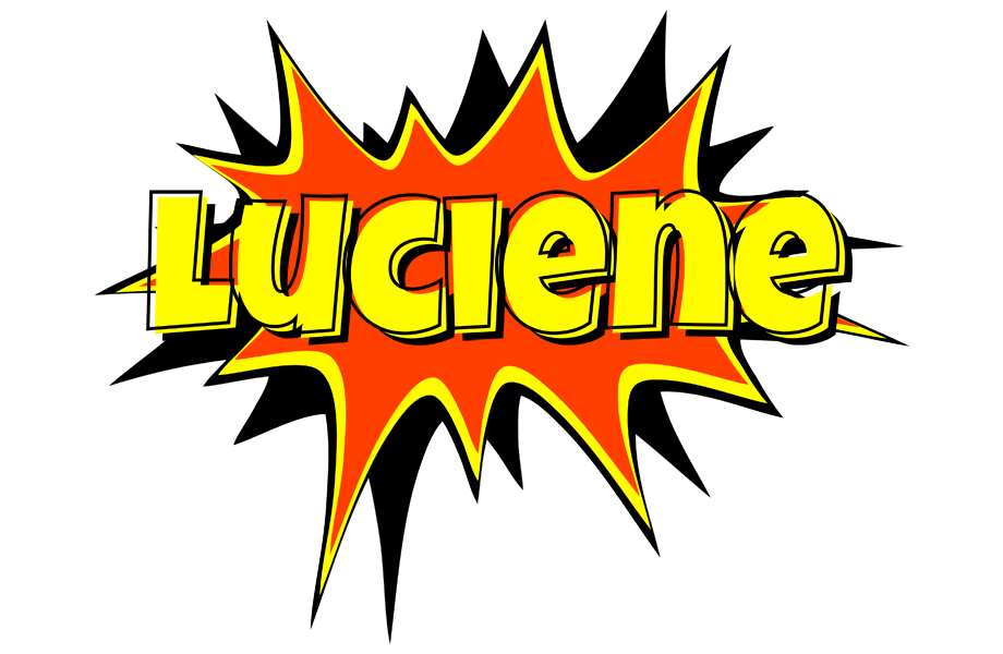 Luciene bazinga logo