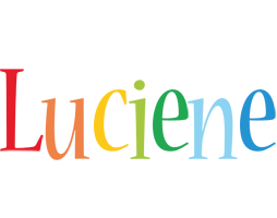 Luciene birthday logo