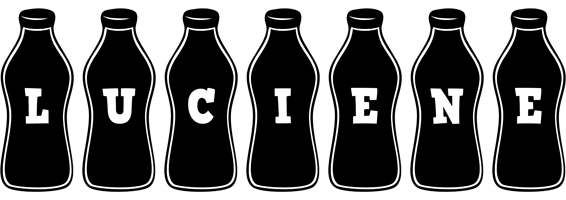 Luciene bottle logo
