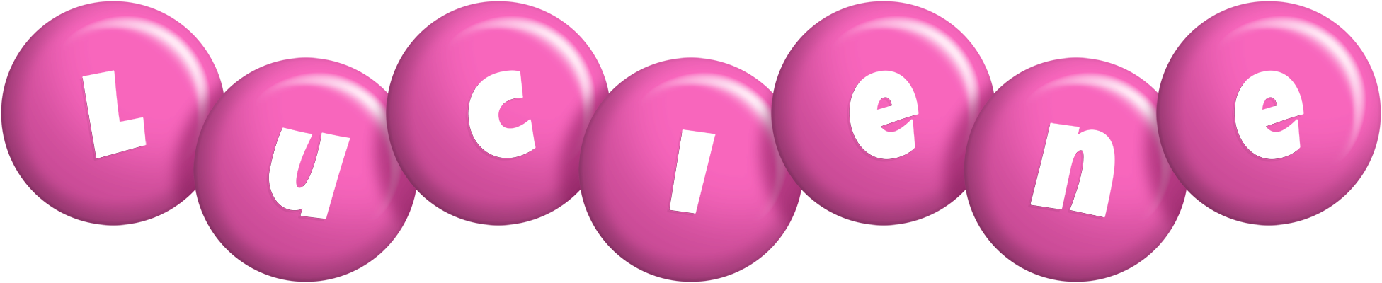 Luciene candy-pink logo