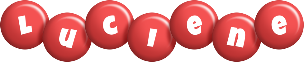 Luciene candy-red logo
