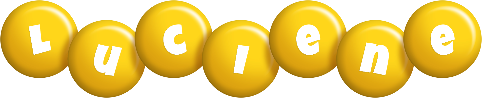 Luciene candy-yellow logo