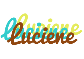 Luciene cupcake logo