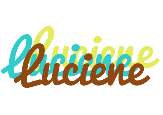 Luciene cupcake logo