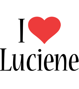 Luciene i-love logo