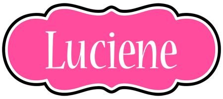 Luciene invitation logo