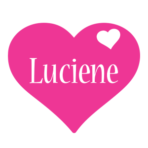Luciene love-heart logo