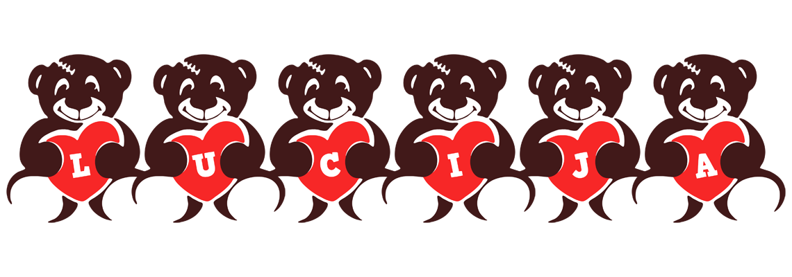 Lucija bear logo
