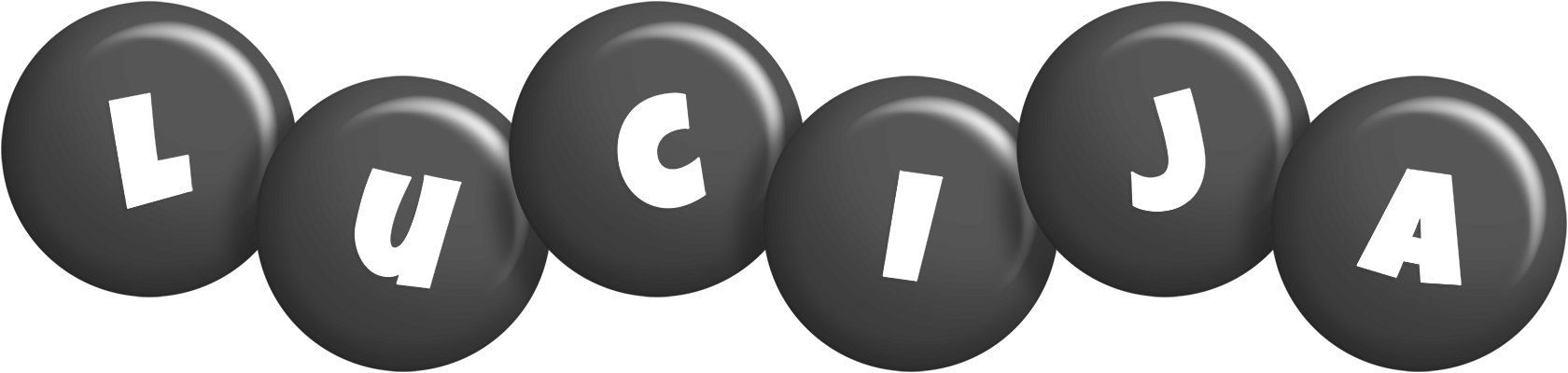 Lucija candy-black logo